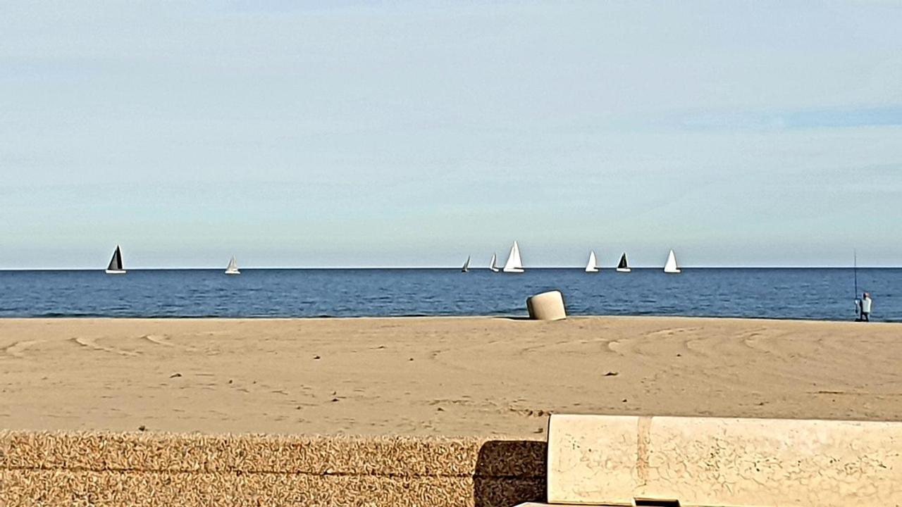 קאנט אן רוסיון Studio Cozy En Bord De Plage Avec Vue Mer Et Wifi מראה חיצוני תמונה